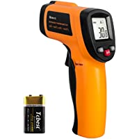 Helect (No para Humanos) Termómetro Infrarrojo Digital Láser Sin Contacto- Pistola de Temperatura -50℃ a 550℃